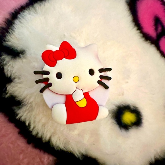 Hello Kitty Red Cell Phone Bracket - Picture 1 of 6